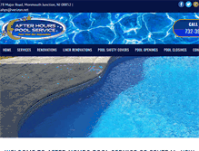 Tablet Screenshot of afterhourspoolservice.com